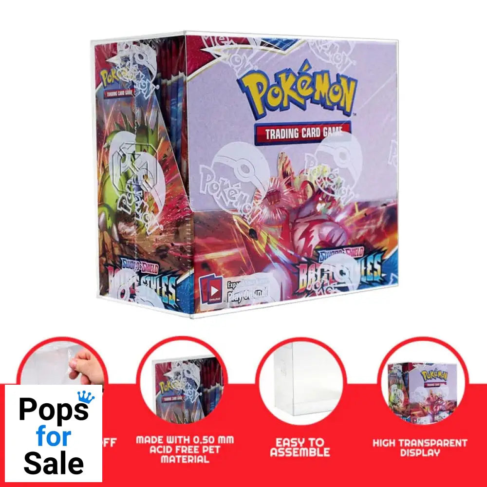 PET Protectors 5-Pack for Booster Boxes / Elite Trainer Boxes Ver. 1