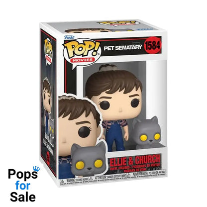 Pet Sematary POP&Buddy! Movies Vinyl Figure Ellie & Church 9 cm