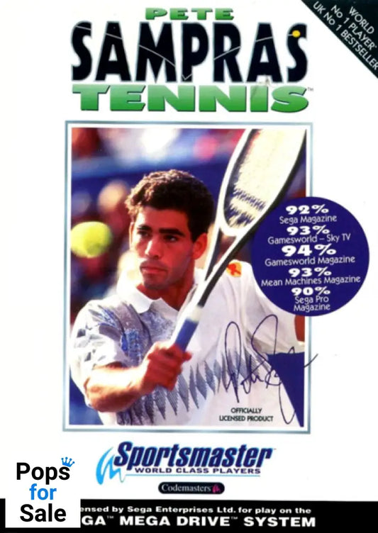 Pete Sampras Tennis for Sega Mega Drive (MD)