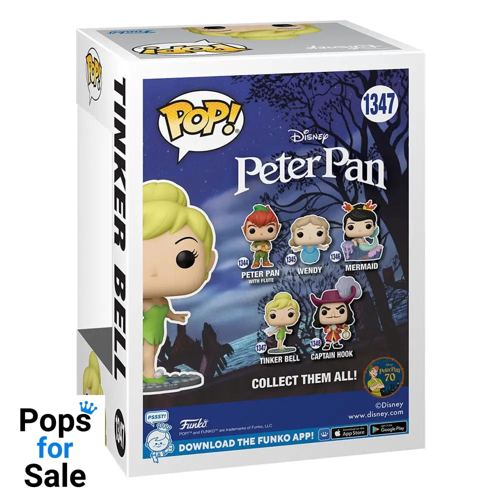 Peter Pan 70th Anniversary POP! Disney Vinyl Figure Tink on mirror 9 cm