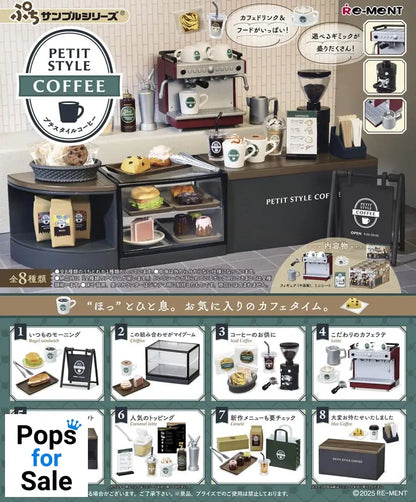 Petit Style Coffee Mini Figures Display (8) Mini-figures