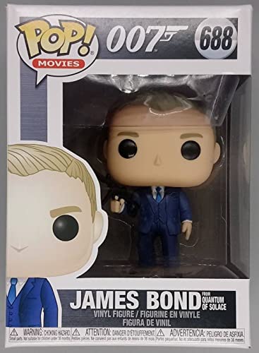 688 James Bond (Daniel Craig Quantum of Solace) - Funko POP - Box Damaged