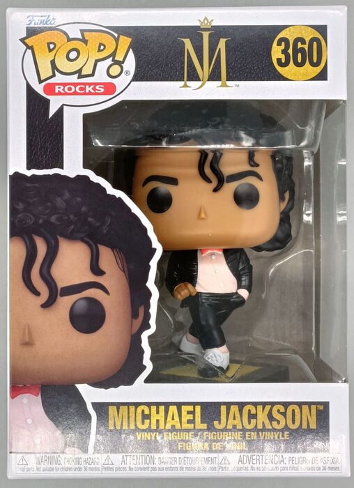 360 Michael Jackson - Billie Jean - Rocks - Brand New Funko POP