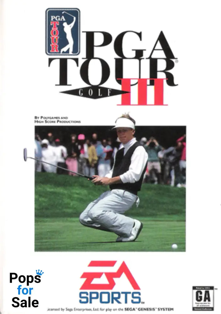 PGA Tour Golf III for Sega Mega Drive (MD)