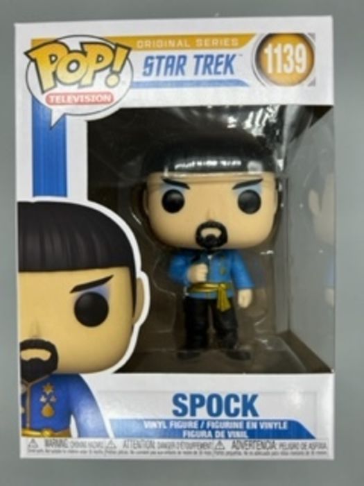 #1139 Spock (Mirror- Mirror) - Star Trek Funko POP