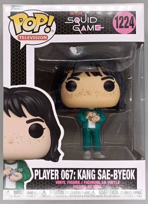 #1224 Player 067: Kang Saebyeok - Squid Game Funko POP