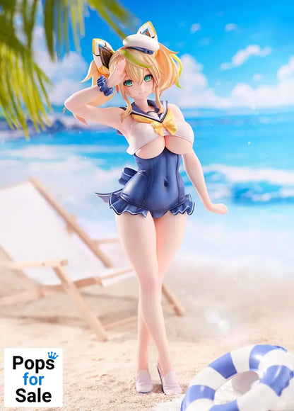 Phantasy Star Online 2 PVC Statue 1/7 Es Cool Breeze Gene - Summer Vacation 26 cm