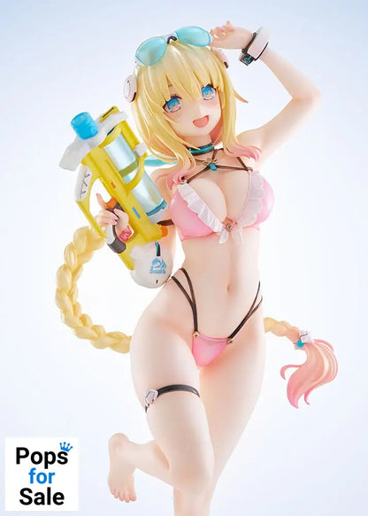 Phantasy Star Online PVC Statue 1/7 es Akhtal Summer Vacation 24 cm