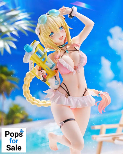 Phantasy Star Online PVC Statue 1/7 es Akhtal Summer Vacation 24 cm