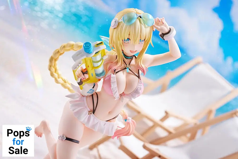 Phantasy Star Online PVC Statue 1/7 es Akhtal Summer Vacation 24 cm