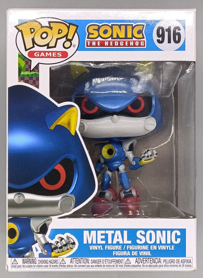 916 Metal Sonic - Sonic the Hedgehog - Funko POP - Box Damaged