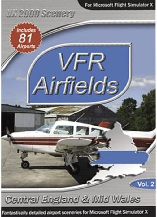 VFR Airfields Vol 2: Central England & Mid Wales