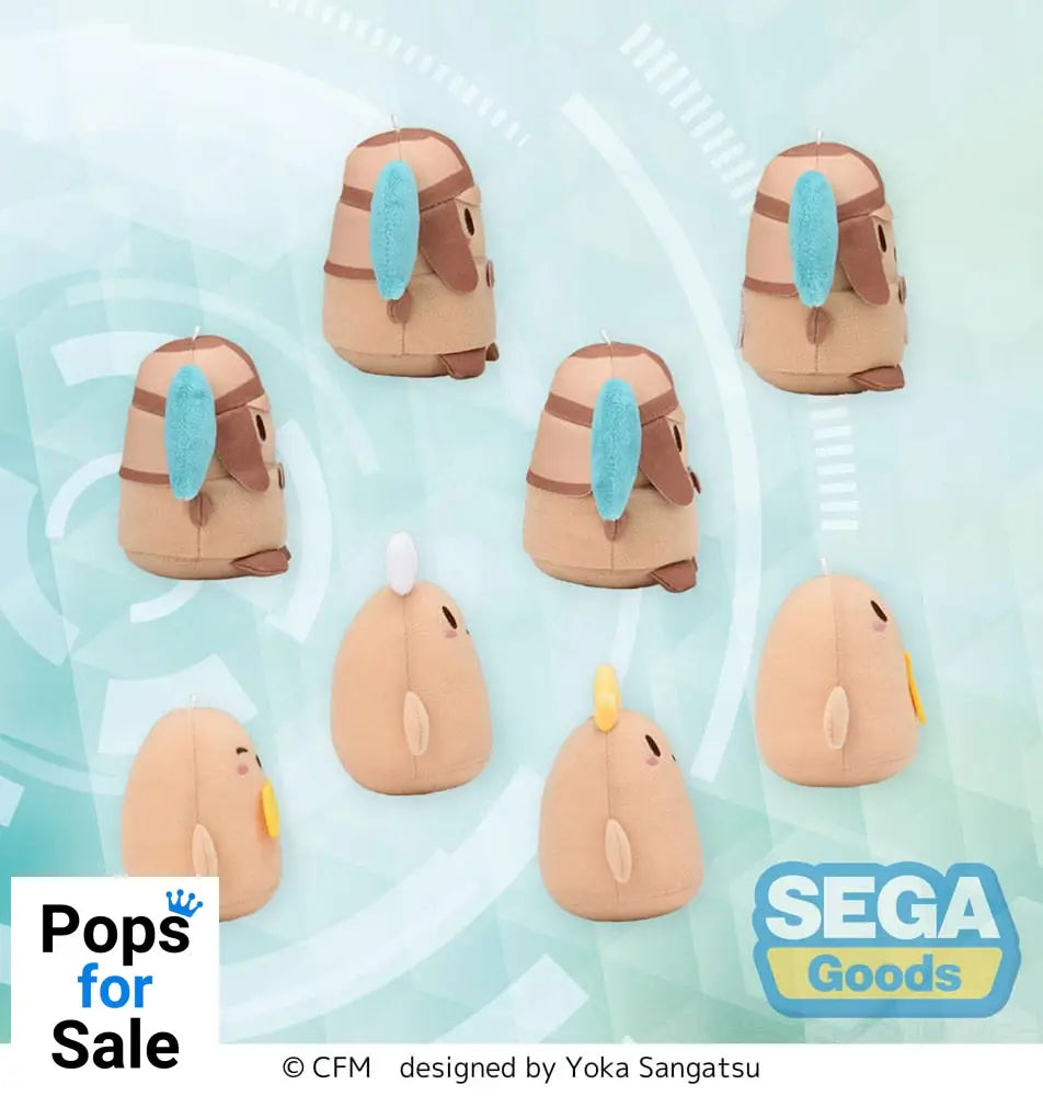 Piapro Characters Hatsune Miku Series fuwa petit Plush Keychains Haniwa 10 cm Blind Box Assortment (8)