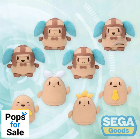 Piapro Characters Hatsune Miku Series fuwa petit Plush Keychains Haniwa 10 cm Blind Box Assortment (8) Keyrings