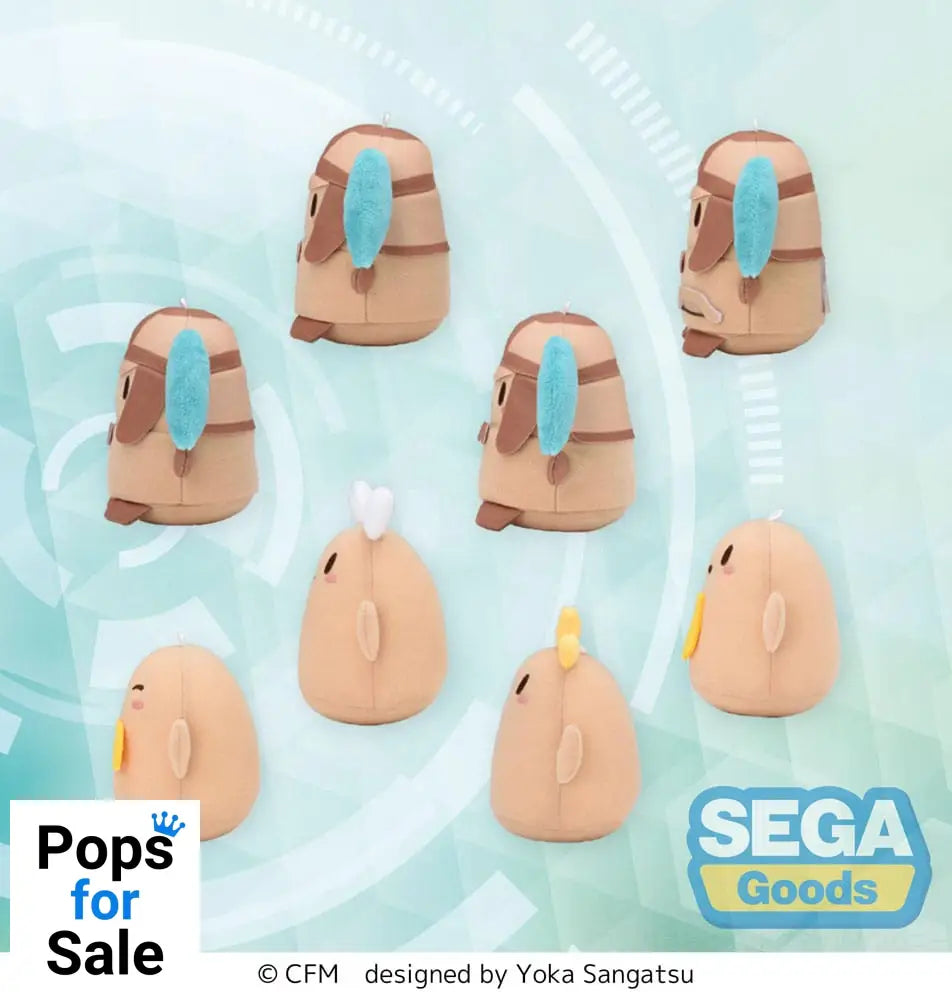 Piapro Characters Hatsune Miku Series fuwa petit Plush Keychains Haniwa 10 cm Blind Box Assortment (8)