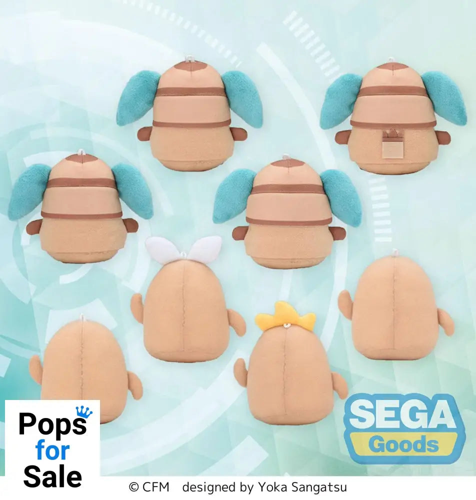 Piapro Characters Hatsune Miku Series fuwa petit Plush Keychains Haniwa 10 cm Blind Box Assortment (8)