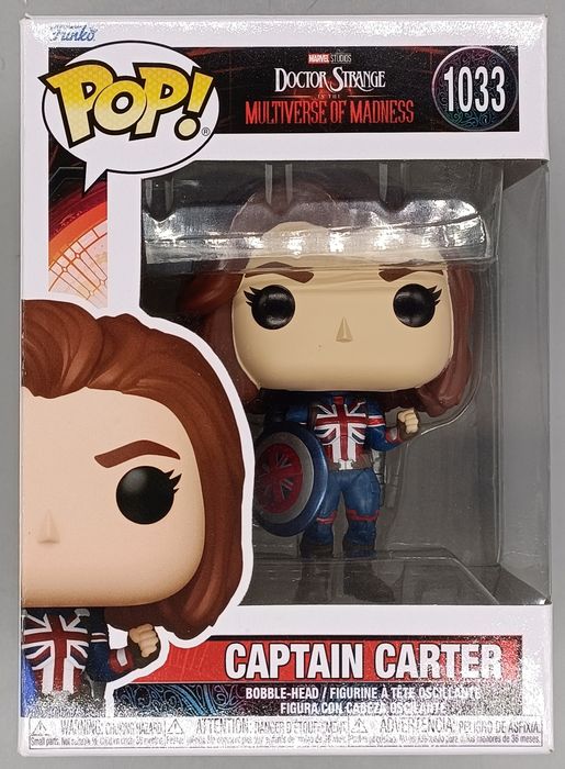 #1033 Captain Carter - Marvel Doctor Strange 2 Funko POP