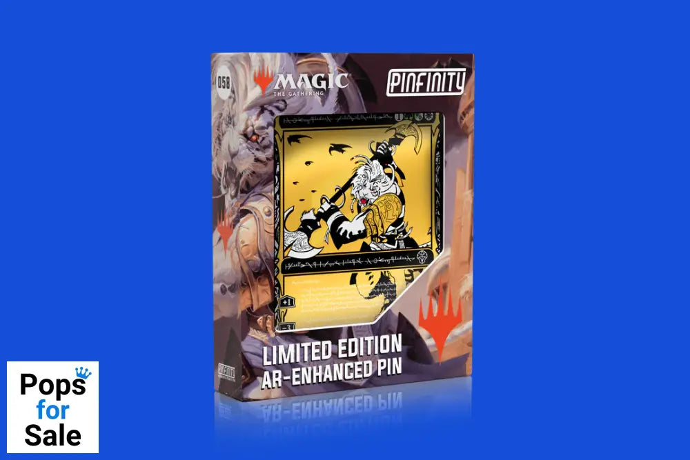 Pinfinity AR Pin: Ajani Sleeper Agent Phyrexian - Magic the Gathering Dominaria United Blackout PMTG058 Pin