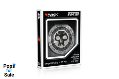 Pinfinity AR Pin: Black Mana Crest - Magic the Gathering PFMTG006 Pin