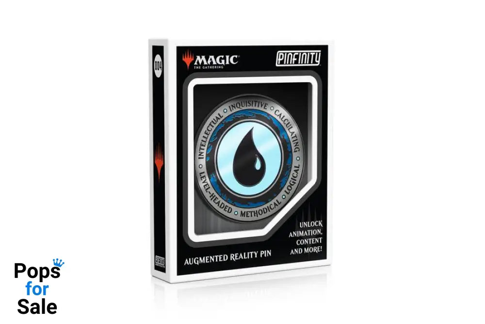 Pinfinity AR Pin: Blue Mana Crest - Magic the Gathering PFMTG004 Pin