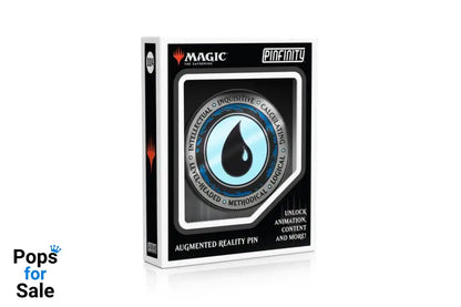 Pinfinity AR Pin: Blue Mana Crest - Magic the Gathering PFMTG004 Pin