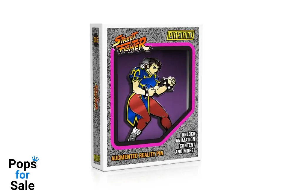 Pinfinity AR Pin: Chun-Li - Street Fighter PSF005 Pin