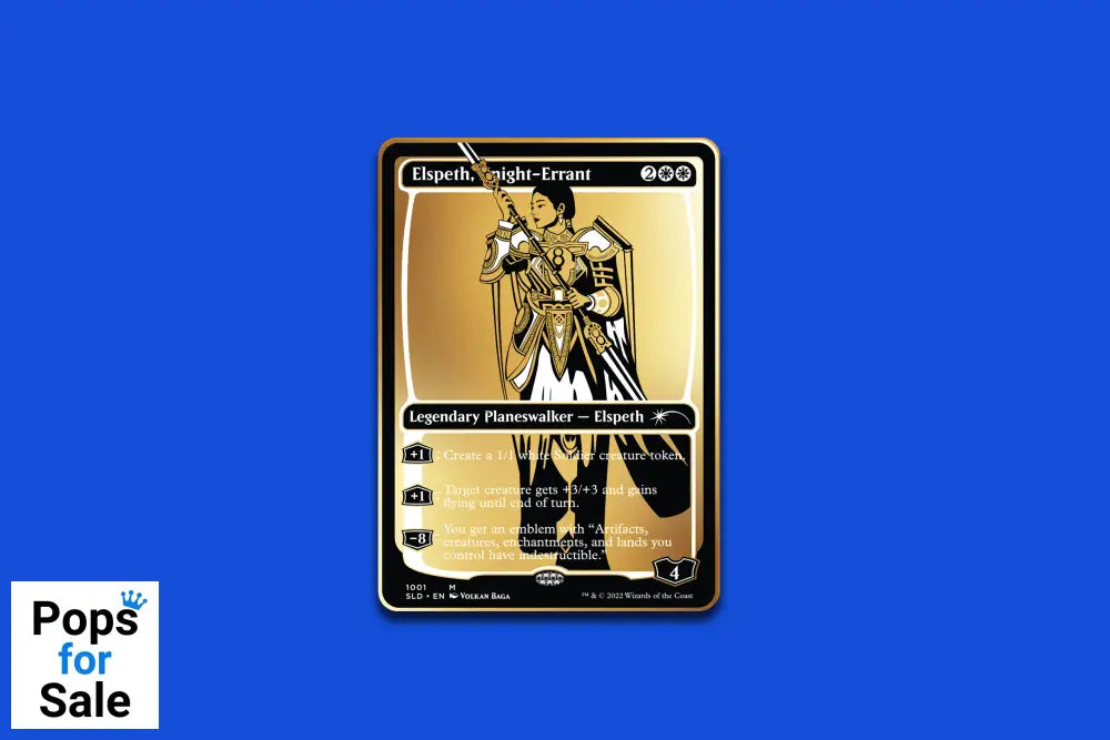 Pinfinity AR Pin: Elspeth Limited Edition Magic the Gathering Secret Lair PMTGSL011 Pin