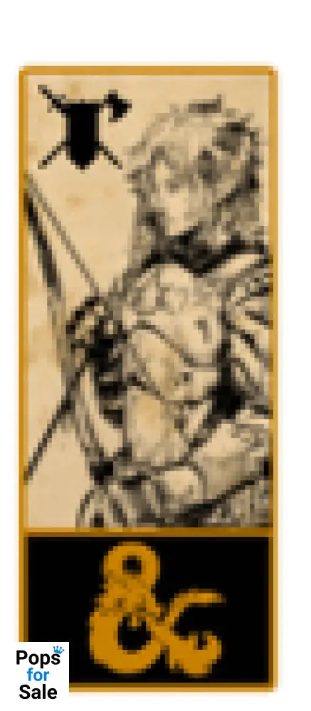 Pinfinity AR Pin: Fighter - Dungeons & Dragons PDD026 Pin