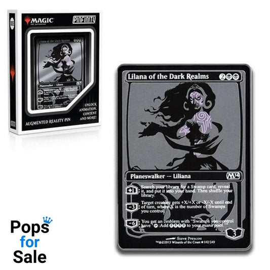 Pinfinity AR Pin: Liliana of the Dark Realms - Magic the Gathering PFMTG005 Pin
