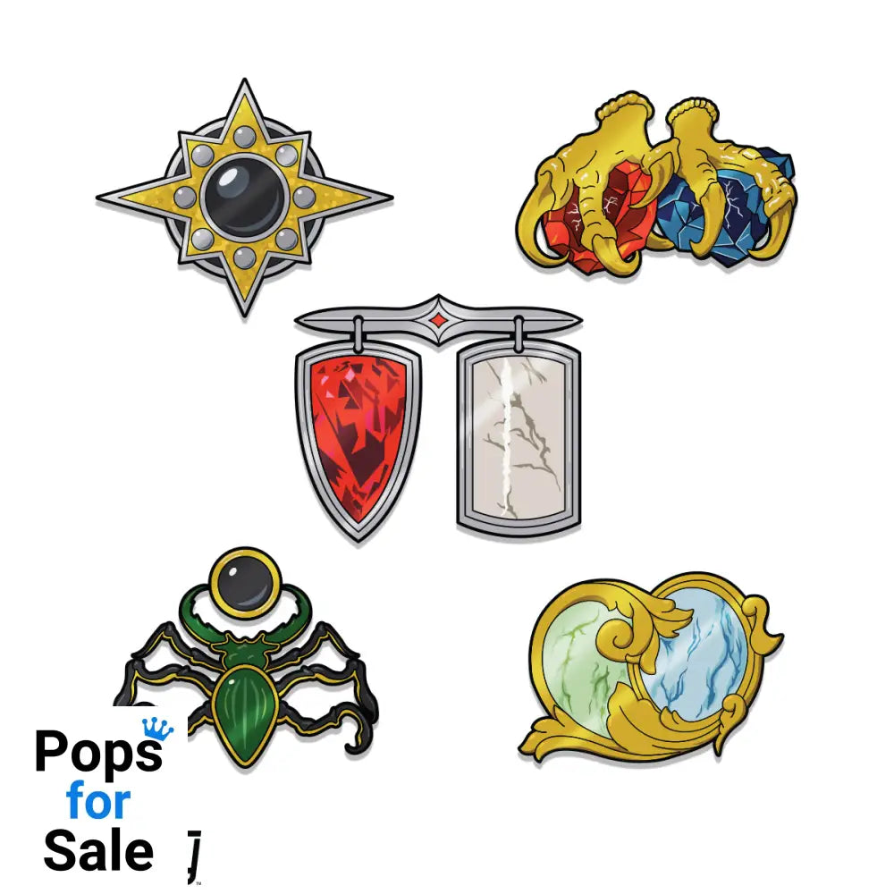 Pinfinity AR Pin: Limited Edition Allied & Enemy Signet Set Double Pack - Magic the Gathering PMTG021 + PMTG031 Pin
