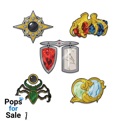 Pinfinity AR Pin: Limited Edition Allied & Enemy Signet Set Double Pack - Magic the Gathering PMTG021 + PMTG031 Pin