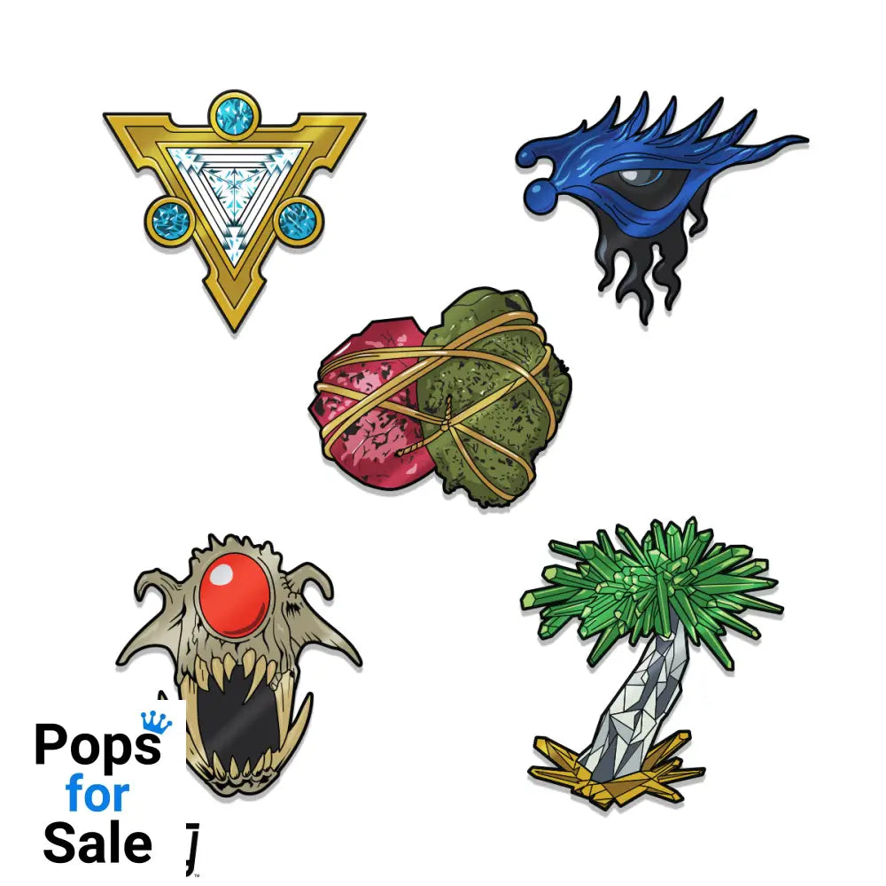 Pinfinity AR Pin: Limited Edition Allied & Enemy Signet Set Double Pack - Magic the Gathering PMTG021 + PMTG031 Pin
