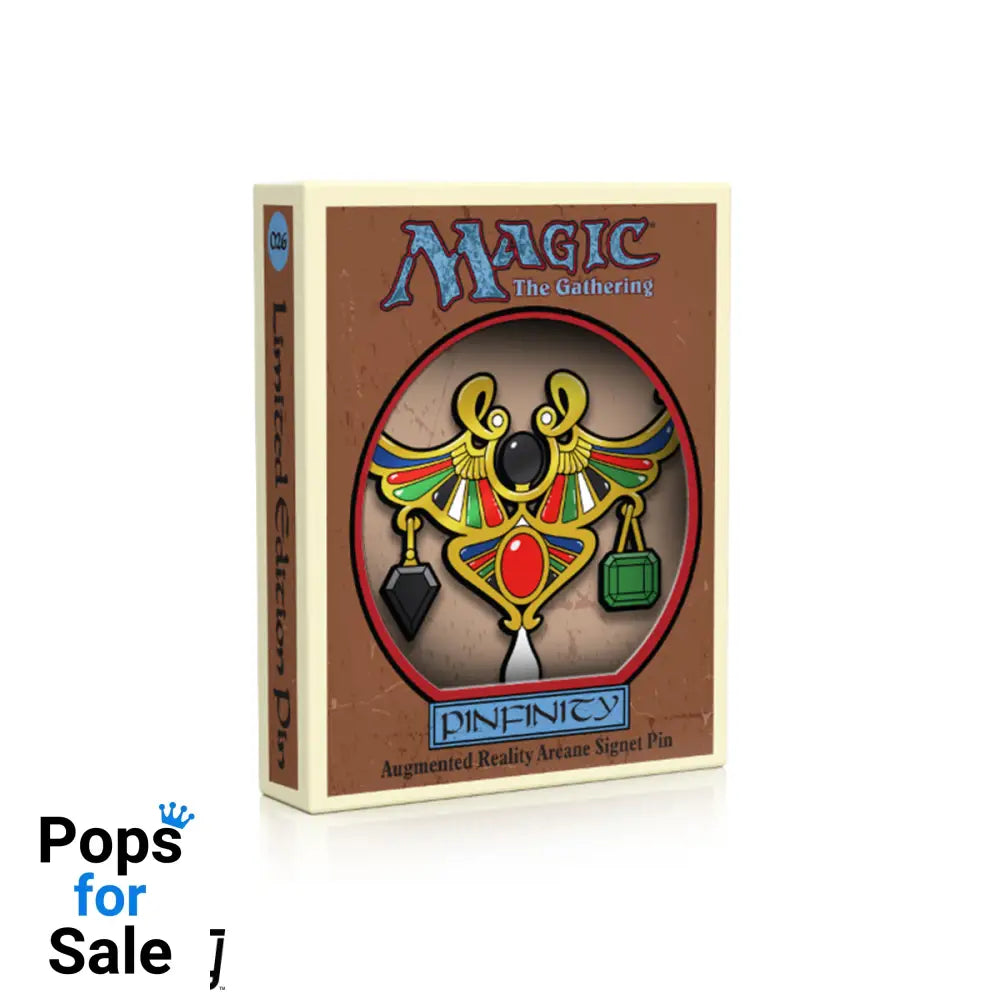 Pinfinity AR Pin: Limited Edition Allied & Enemy Signet Set Double Pack - Magic the Gathering PMTG021 + PMTG031 Pin