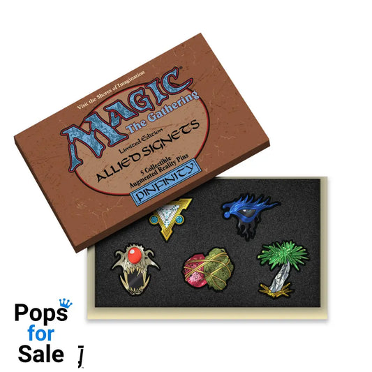 Pinfinity AR Pin: Limited Edition Allied & Enemy Signet Set Double Pack - Magic the Gathering PMTG021 + PMTG031 Pin