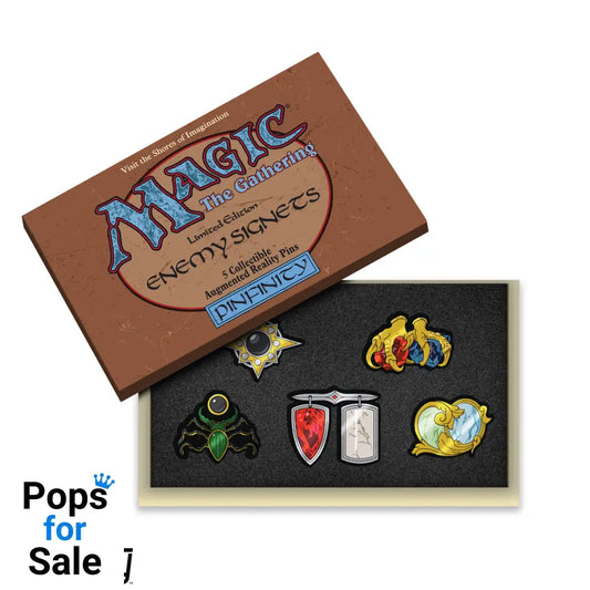 Pinfinity AR Pin: Limited Edition Allied & Enemy Signet Set Double Pack - Magic the Gathering PMTG021 + PMTG031 Pin