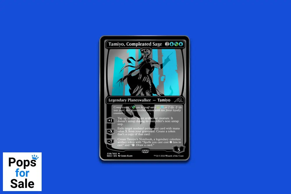 Pinfinity AR Pin: Limited Edition Kamigawa Neon Dynasty Tamiyo - Magic the Gathering PMT036 Pin