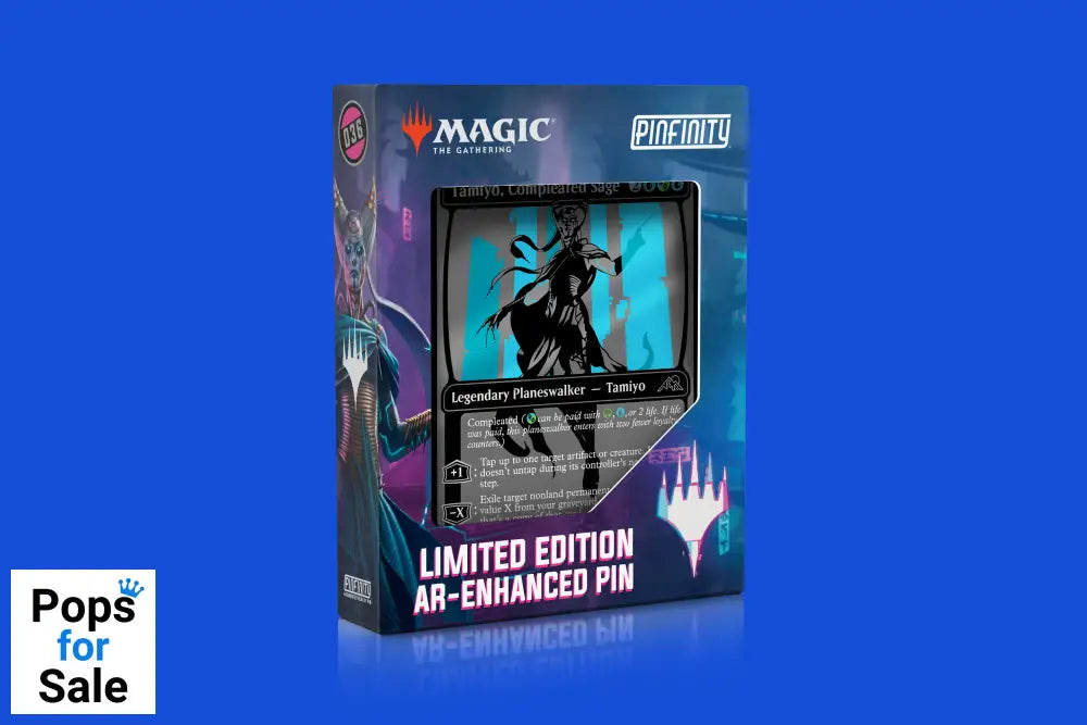 Pinfinity AR Pin: Limited Edition Kamigawa Neon Dynasty Tamiyo - Magic the Gathering PMT036 Pin