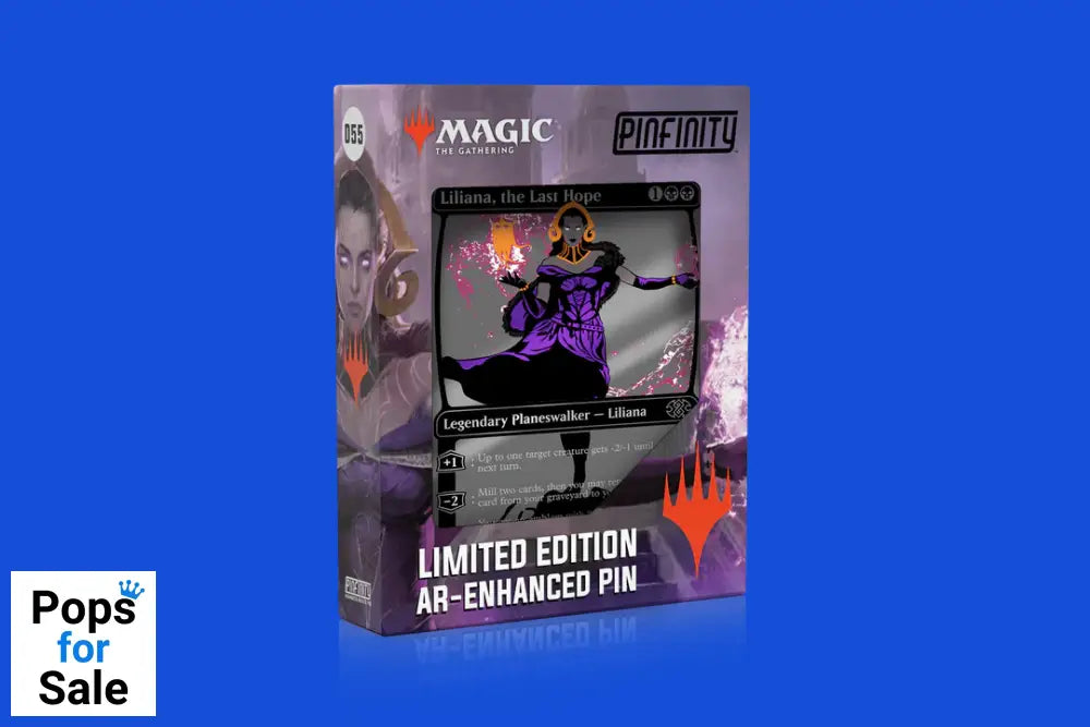 Pinfinity AR Pin: Limited Edition Liliana the Last Hope - Magic the Gathering PMTG055 Pin