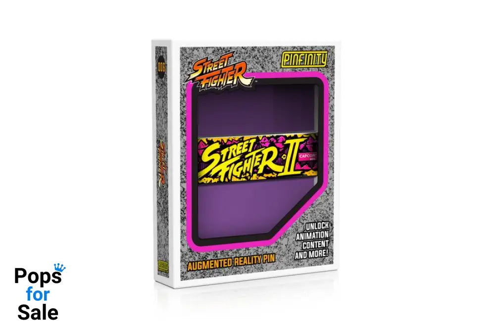 Pinfinity AR Pin: Marquee - Street Fighter II PSF006 Pin