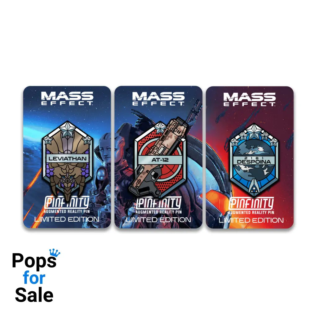 Pinfinity AR Pin: Mass Effect 3 Pin Limited Edition Set PMESET001 Pin