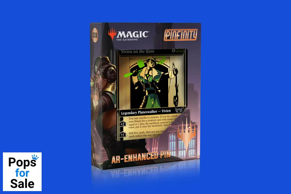 Pinfinity AR Pin: New Capenna Vivien on the Hunt - Magic the Gathering PMTG038 Pin