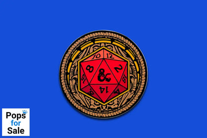 Pinfinity AR Pin: Ornate D20 - Dungeons & Dragons PFDD003 Pin