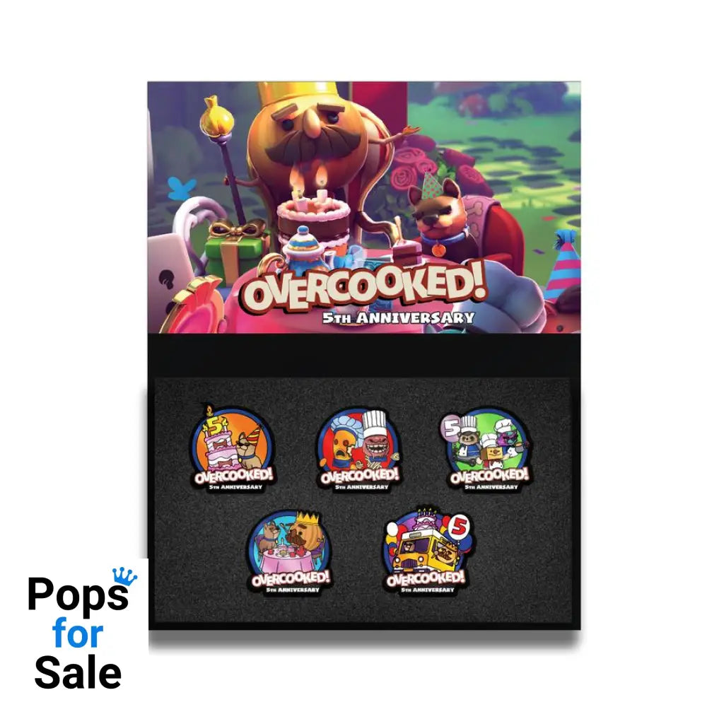 Pinfinity AR Pin: Overcooked 5th Anniverary Set PT17OCSET001 Pin