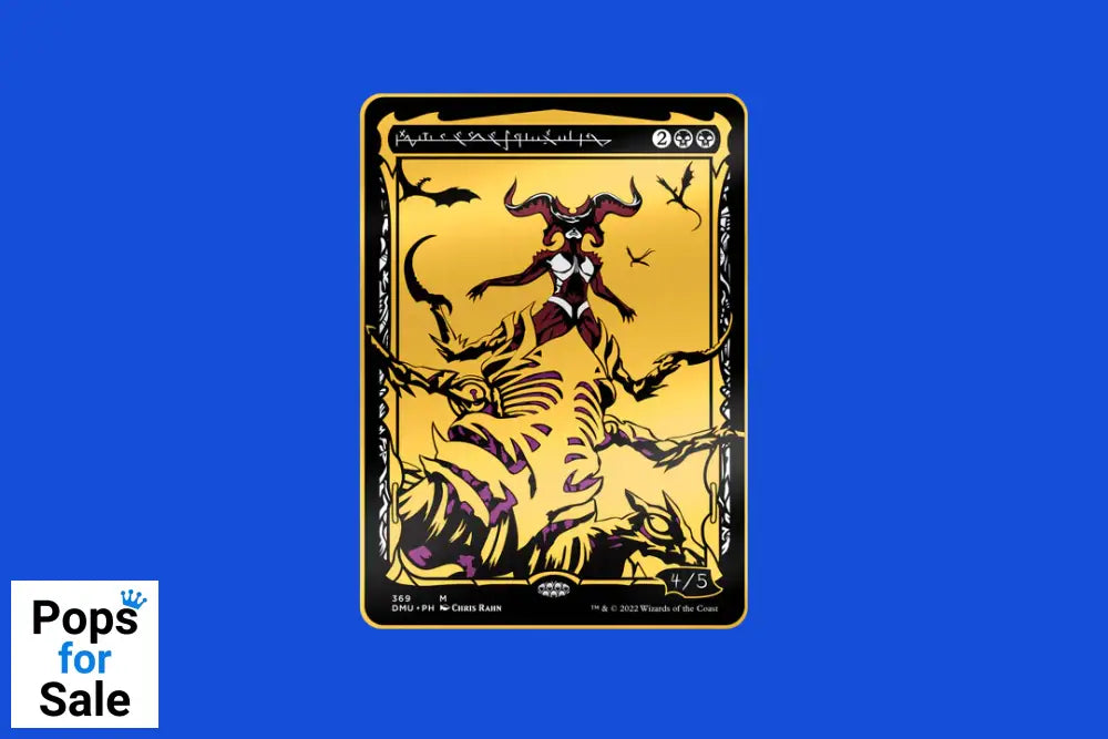 Pinfinity AR Pin: Sheoldred Phyrexian - Magic the Gathering Dominaria United Blackout PMTG057 Pin