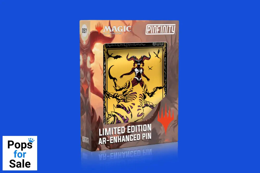 Pinfinity AR Pin: Sheoldred Phyrexian - Magic the Gathering Dominaria United Blackout PMTG057 Pin