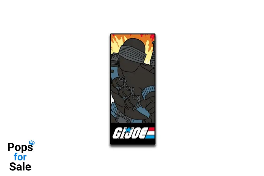 Pinfinity AR Pin: Snake Eyes Filecard - G.I. Joe PJOE002 Pin