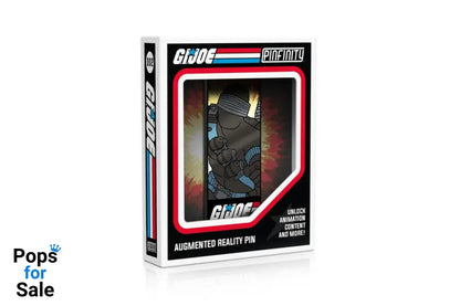 Pinfinity AR Pin: Snake Eyes Filecard - G.I. Joe PJOE002 Pin