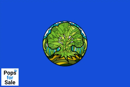 Pinfinity AR Pin: Stained Glass Forest - Magic the Gathering PMTG064 Pin