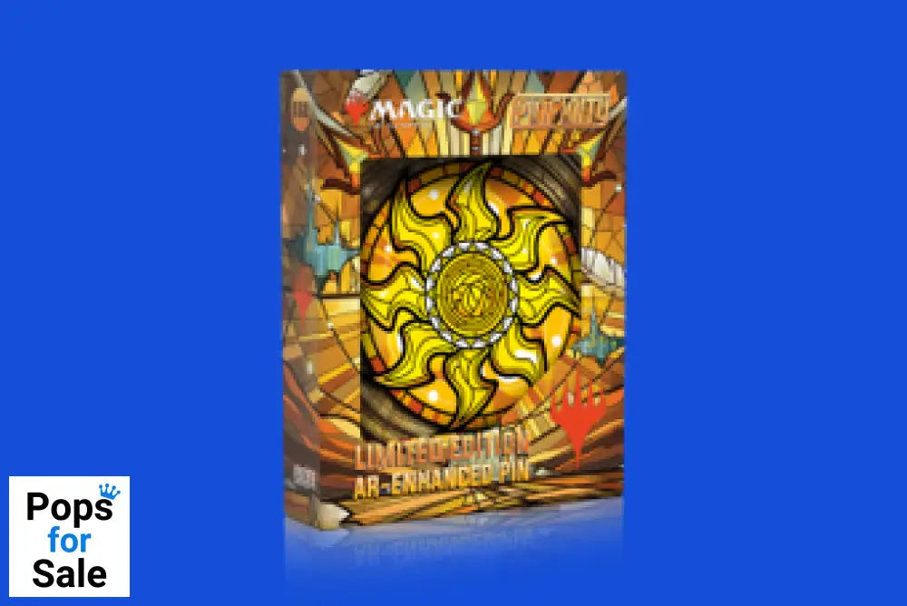 Pinfinity AR Pin: Stained Glass Plains - Magic the Gathering PMTG060 Pin