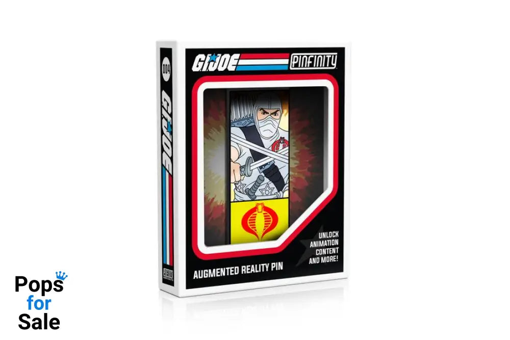 Pinfinity AR Pin: Storm Shadow Filecard - G.I. Joe PJOE004 Pin